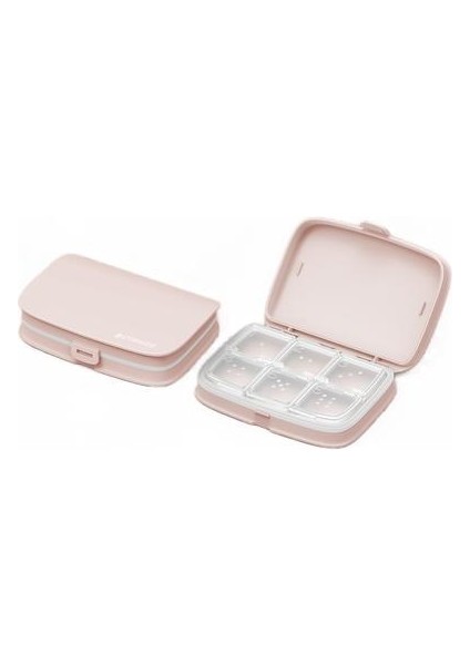 2 Adet Taşınabilir Hap Kutusu, Küçük Hap Kutusu, Mini Sevimli Paketleme, Taşınabilir Haplar Tablet Ilaç Kutusu