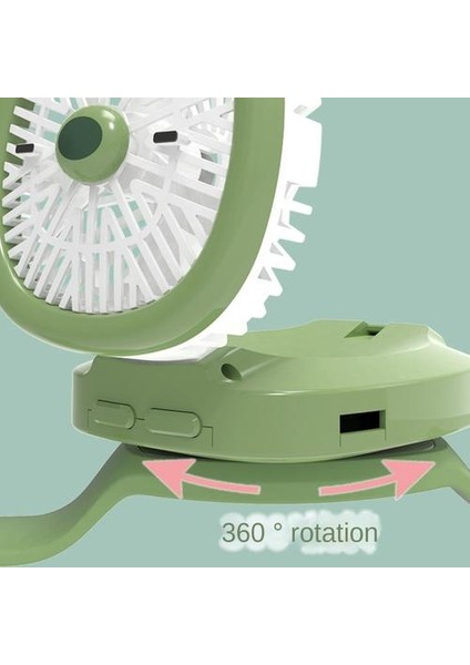 El Bilek Kayışı Karikatür USB Şarj Et Küçük Fan, Öğrenci Mini Taşınabilir Fan
