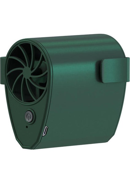 Tembel Adam Asılı Bel Mini Fan, USB Açık Çalışma Net Kırmızı Fan Şarj