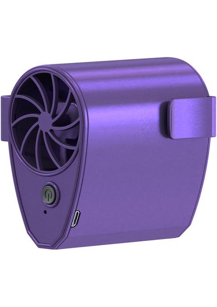 Tembel Adam Asılı Bel Mini Fan, USB Açık Çalışma Net Kırmızı Fan Şarj