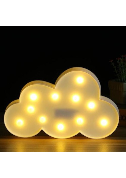 Yaratıcı Sevimli 3D LED Gece Lambası Çocuk Yatak Odası Kapalı Aydınlatma Dekor Lambası | LED Masa Lambaları(Yurt Dışından)