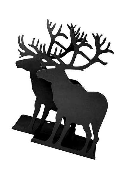 Elk Tasarım Kitap Standı Exquisite Bookendes Çerçeve Demir Kitap Standı Yaratıcı Bookends Ev Kütüphanesi Için Kırtasiye | (Yurt Dışından) modelleri