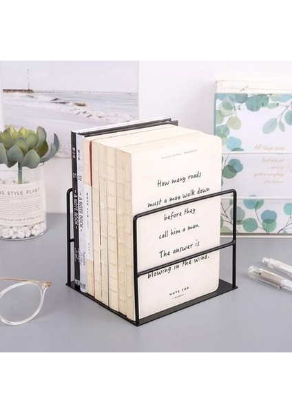 1 Çift Demir Bookends Kitap Desteği (Yurt Dışından)