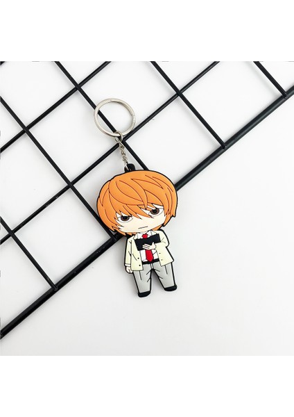 Anime Death Note Yagami Light Silikon Anahtarlık