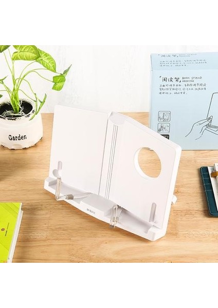 M G Yaratıcı Plastik 180 Derece Ayarlanabilir Kitap Okuma Raf Standı Kitap Okuma Kitaplık Tutucu Ekran Defteri Kırtasiye | Bookendends (Yurt Dışından) fiyatları