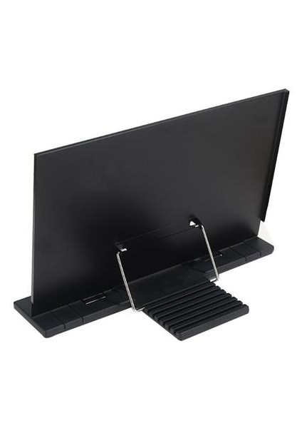 Kitap Standı Çerçeve Masası Okuma Tutucu ile 7 Tilt Ayarlanabilir Grooves Ipad Cookbook Müzik Belgesi Için Bookends | (Yurt Dışından)