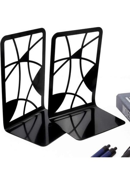 Kitap Biter, Bookends, Raflar Için Kitap Biter, 2pair Kitaplar Için Bookend, Kitap Bölücü Dekoratif Tutucu | Bookends (Yurt Dışından)