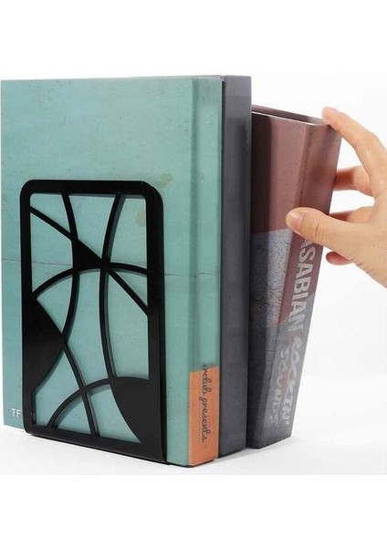 Kitap Biter, Bookends, Raflar Için Kitap Biter, 2pair Kitaplar Için Bookend, Kitap Bölücü Dekoratif Tutucu | Bookends (Yurt Dışından) fırsatları