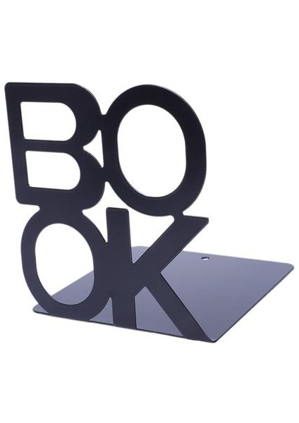 Alfabe Şekilli Metal Bookends Demir Destek Tutucu Masası Kitaplar Için Standlar | Bookends (Yurt Dışından) modelleri