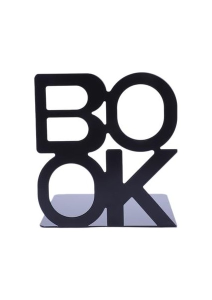 Alfabe Şekilli Metal Bookends Demir Destek Tutucu Masası Kitaplar Için Standlar | Bookends (Yurt Dışından) fırsatları