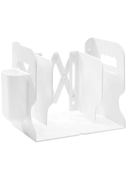 Ayarlanabilir Geri Çekilebilir Kitap Tutucu Bookends Kalem Tutucu ile Öğrenciler Dergisi Dergisi Dosya Organizatör Ofis Standı Raf Tasarrufu | (Yurt Dışından)