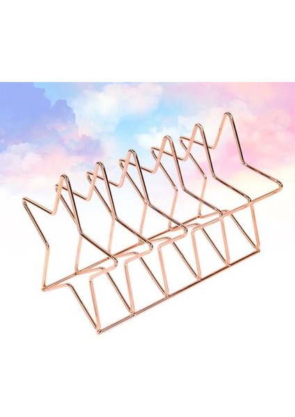1 Adet Yıldız Tasarım Masaüstü Kitaplık Demir Sanat Kitap Raf Yaratıcı Bookstand Gazete Dergisi Için Basit Bookend (Yurt Dışından) fırsatları