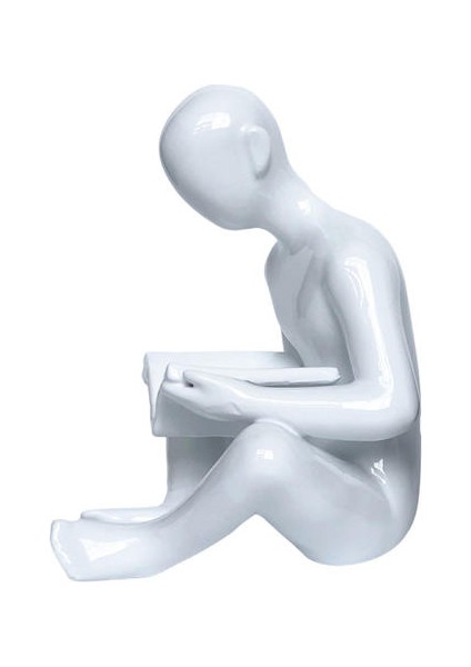 1pc Dekoratif Bookend Ev Reçine Artware Heykelcik Kitaplık Süsleme | Bookends (Yurt Dışından)