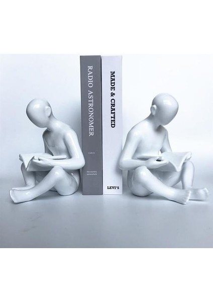 1pc Dekoratif Bookend Ev Reçine Artware Heykelcik Kitaplık Süsleme | Bookends (Yurt Dışından) fiyatları
