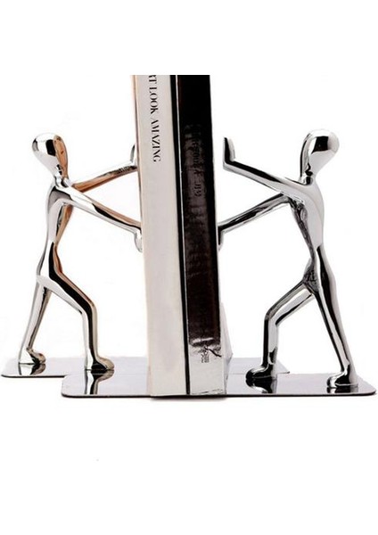 Kitap Standı 2 Adet Güzel Kung Fu Heykelcik El Itme Ofis Bookends Masası Organizatör Tutucu Ev Raf | Bookendends (Yurt Dışından)