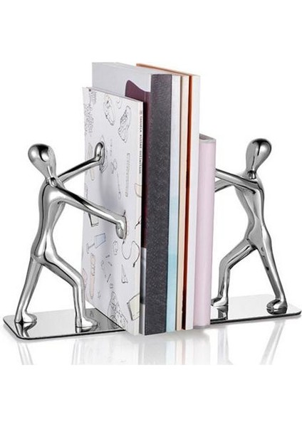 Kitap Standı 2 Adet Güzel Kung Fu Heykelcik El Itme Ofis Bookends Masası Organizatör Tutucu Ev Raf | Bookendends (Yurt Dışından)