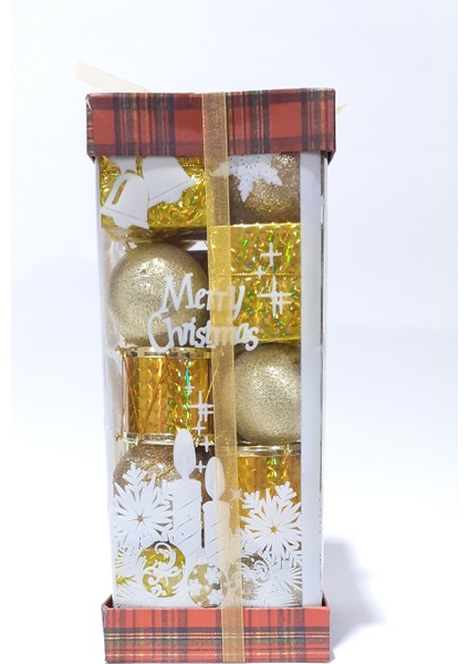 Funworld Yılbaşı Yeni Yıl Süsü Çam Ağacı Süs Karışık 20'li