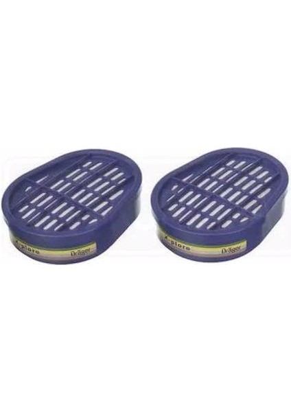 Tam Koruma Yüz Maskesi (Drager 3300 Maske-Abek Filtre-Gözlük-Tulum Large Beden) indirimleri