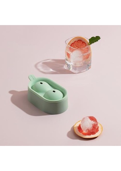 5 cm Büyük Izgara Yapma Buz Küpü Kalıplar Gıda Sınıfı Malzemeler Mutfak Malzemeleri Aksesuarları | Koni Tutucular (Yeşil) (Yurt Dışından) modelleri