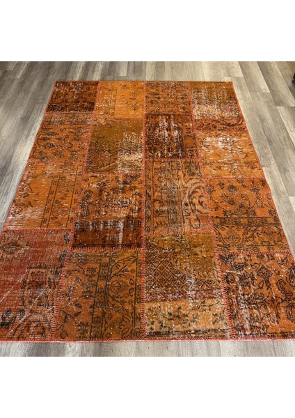 Kırkyama 104 Amber Glow El Dokuma Kilim