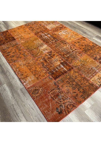 Kırkyama 104 Amber Glow El Dokuma Kilim