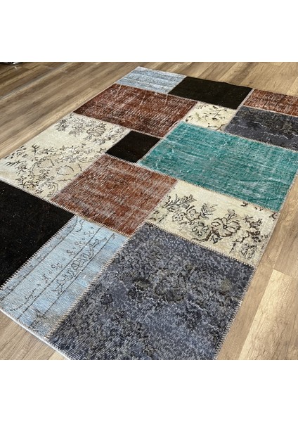 Kırkyama 181 Brown Multy El Dokuma Kilim