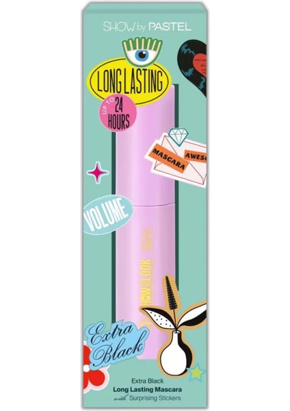 Show Your Look Long Lasting Extra Siyah Maskara 9 ml