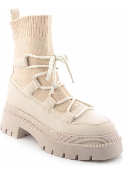 Bej Kadın Bot & Bootie K02703035109 modelleri