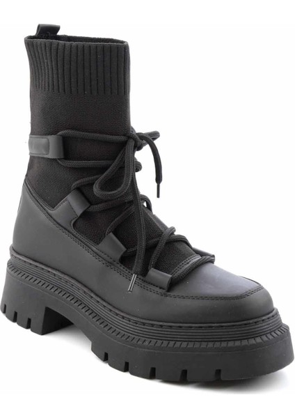 Siyah Kadın Bot & Bootie K02703035109 modelleri