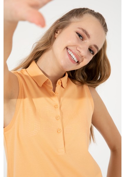 Kadın Kavun T-Shirt 50248445-VR202