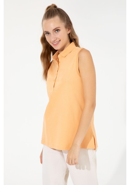 Kadın Kavun T-Shirt 50248445-VR202 fırsatları