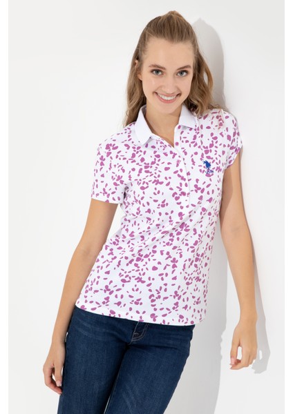 Kadın Menekşe T-Shirt 50248980-VR037