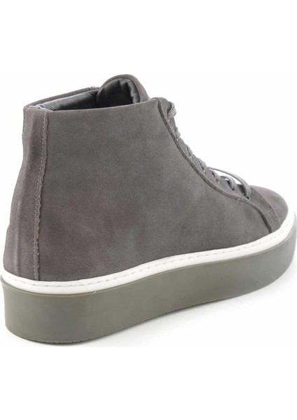 Antrasit Süet Leather Erkek Bot & Bootie E02549109102