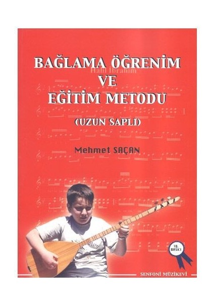 Müzik Yayınları Bağlama Metodu Uzun Sap - Mehmet Saçan