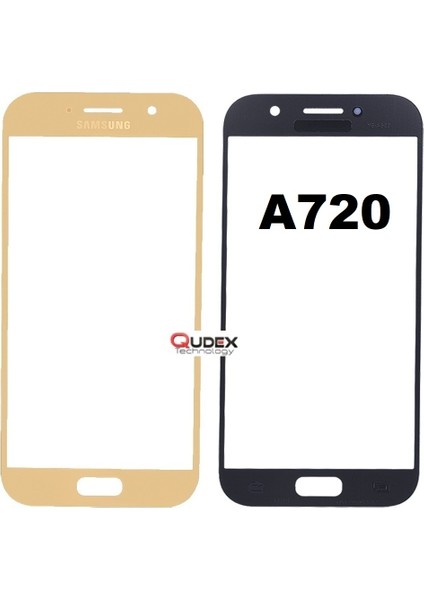 Samsung A7 2017 A720 Dokunmatik Okalı Ön Cam Lens Orjinal Kalite