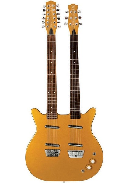 Çift Saplı 6 ve 12 Telli Elektro Gitar (DBN612GLD)