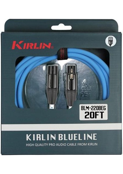 3mt Xlr Mikrofon Kablosu BLM220BEG3MBE