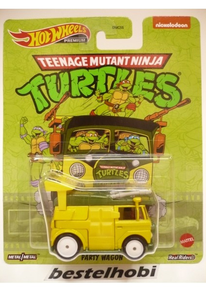Ninja Turtles Party Wagon Hot Wheels Premium Serisi