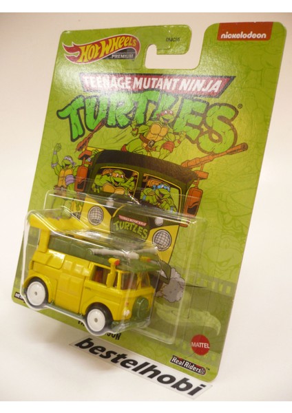 Ninja Turtles Party Wagon Hot Wheels Premium Serisi modelleri