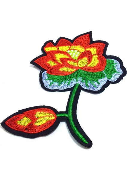 Yapıştırma Nakış Çiçek Model 2