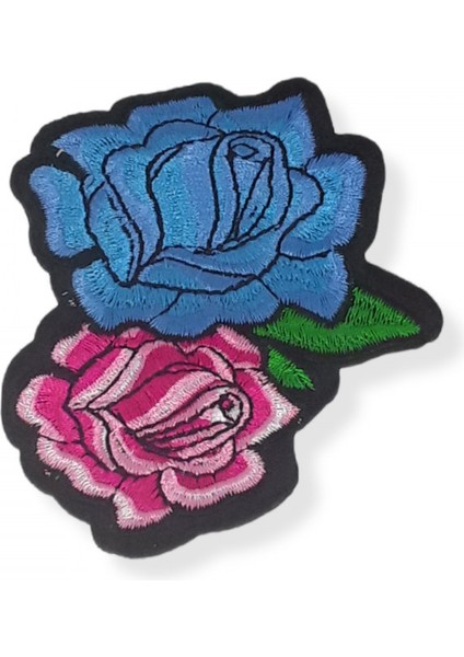 Yapıştırma Nakış Çiçek Model 4