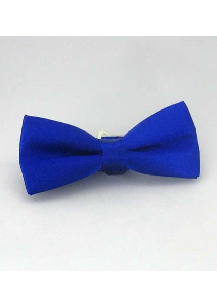 Saks Çocuk Boy Düz Renk Saten Papyon - Cp-09