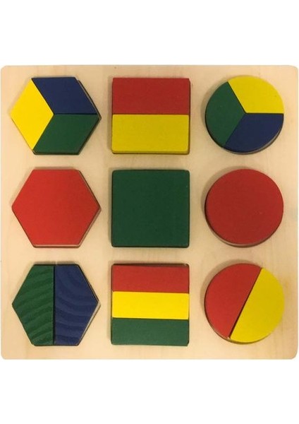 Geometrik Şekiller Puzzle