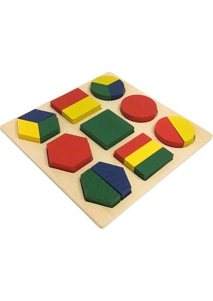 Geometrik Şekiller Puzzle modelleri