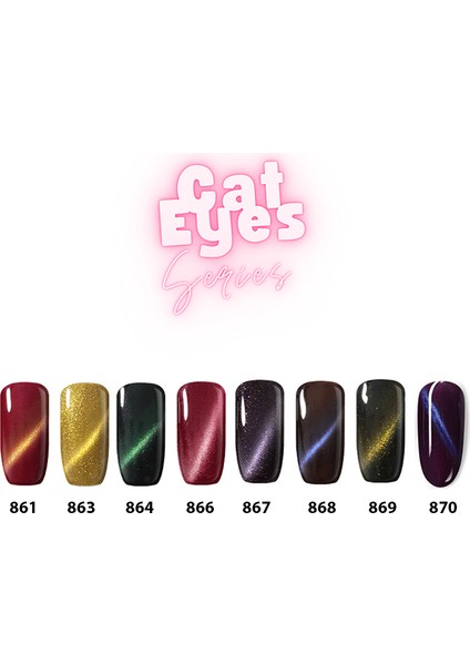 M863 Kalıcı Oje 7,3ml Cat Eyes fiyatları