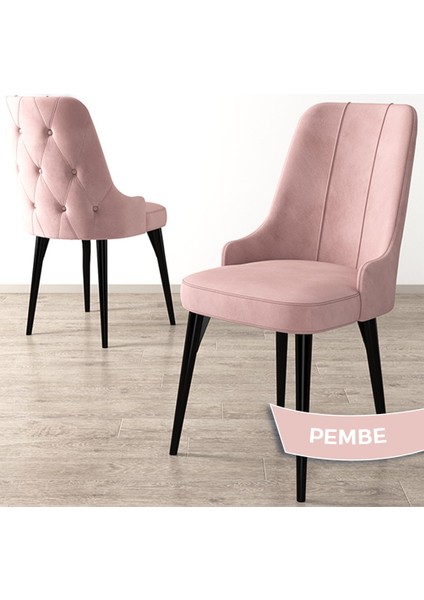 Concept Roy Serisi, 80 x 132 cm Açılabilir Mdf Mutfak Masa Takımı,siyah Mermer Desen Masa 6 Sandalye fırsatları
