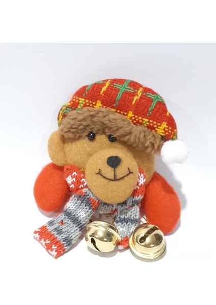 Funworld Yeni Yıl Yılbaşı Süs Geyik Rozet Işıklı