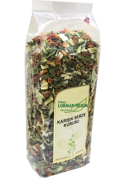 Tunalı Lokman Hekim Karışık Sebze Kurusu (Granül) 100 gr