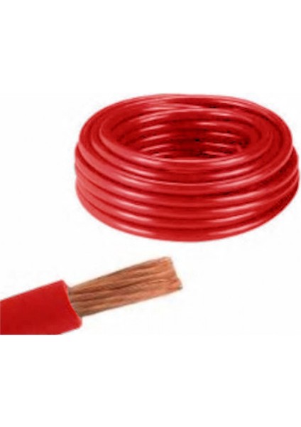 1X35 Akü Kablosu Siyah/kırmızı 1 Metre