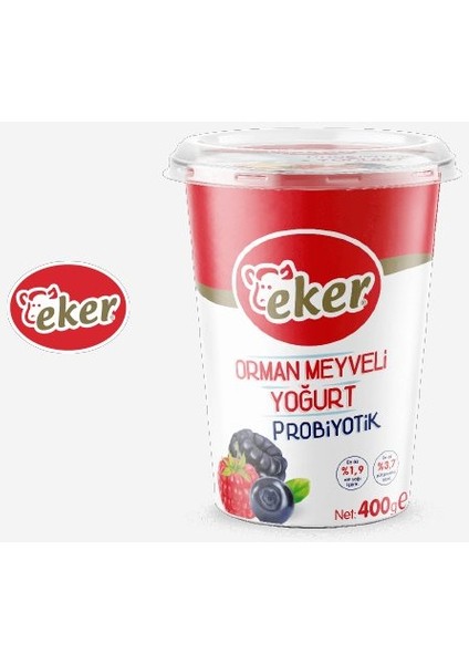 Orman Meyveli Probiyotik Yoğurt 400 gr